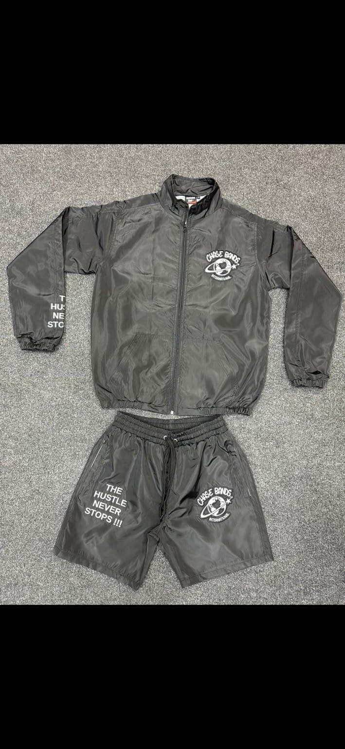 Windbreaker Set, black